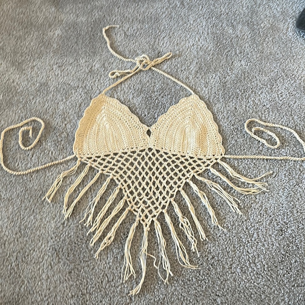 Boho Knit crop top